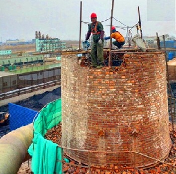 煙囪拆除施工周邊防護搭設措施