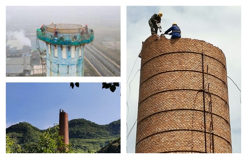 拆除煙囪-拆除廢棄煙囪解決方案介紹