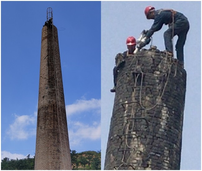 煙囪拆除-廢棄煙囪拆除勢在必行!