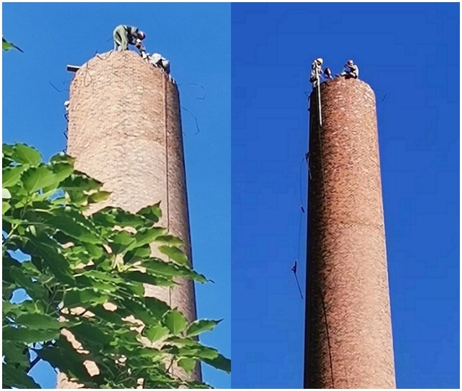 拆除煙囪公司 如何設(shè)計拆除方案的