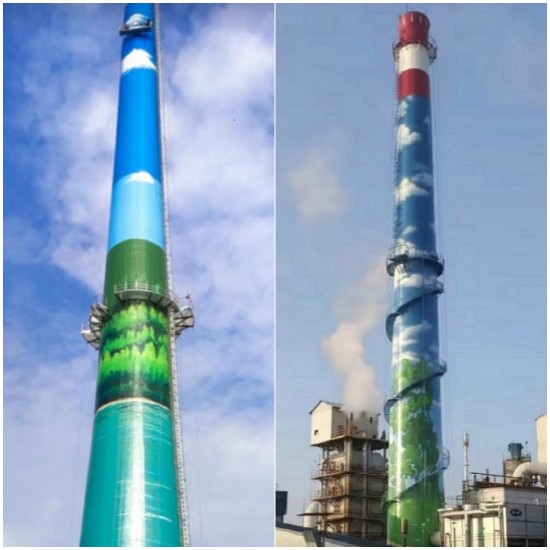 石家莊煙囪美化公司為大氣環境注入生機