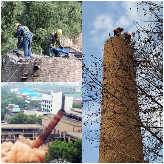 江西煙囪人工拆除公司專業技能,精心定制解決方案