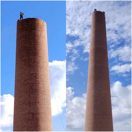 石家莊煙囪拆除公司:環(huán)保與安全