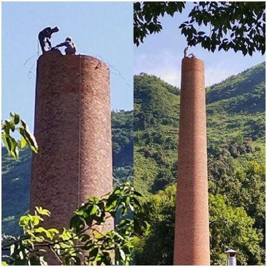 江西煙筒拆除公司：專業(yè)操作技能和安全意識