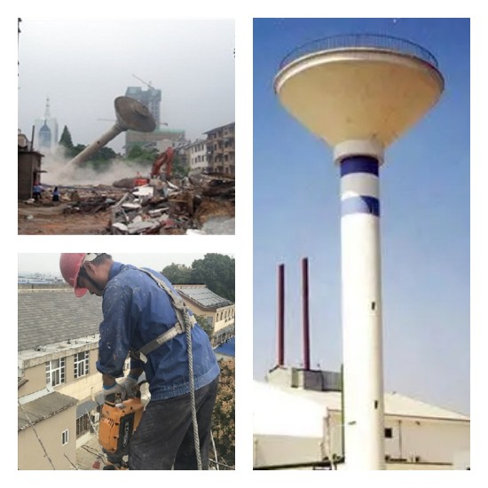 貴州拆除廢棄水塔，消除安全隱患，守護城市安全