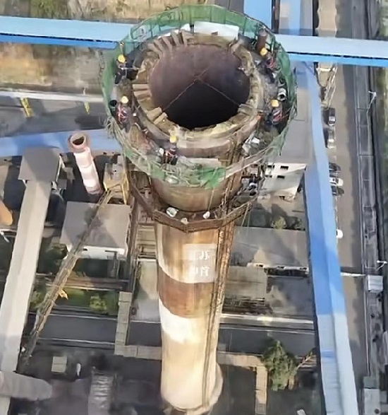 江西煙囪拆除:守護藍天,我們在行動