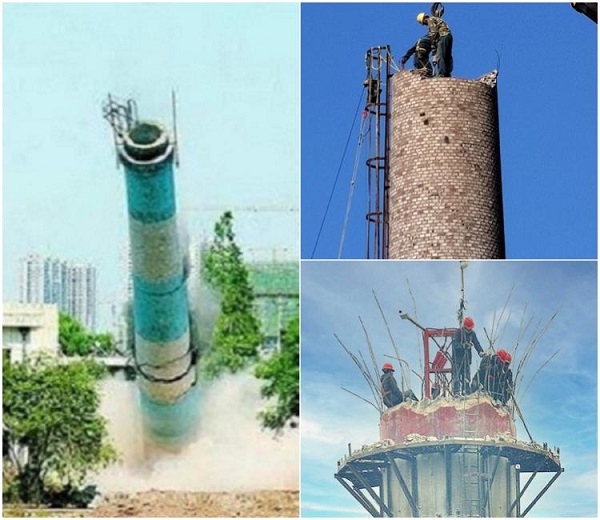 江西煙囪拆除的專業方法與高效技巧全解析